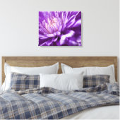 Abstracte bloemendoek Print (Insitu (Slaapkamer))