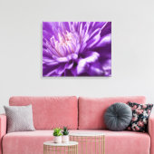 Abstracte bloemendoek Print (Insitu (Woonkamer))