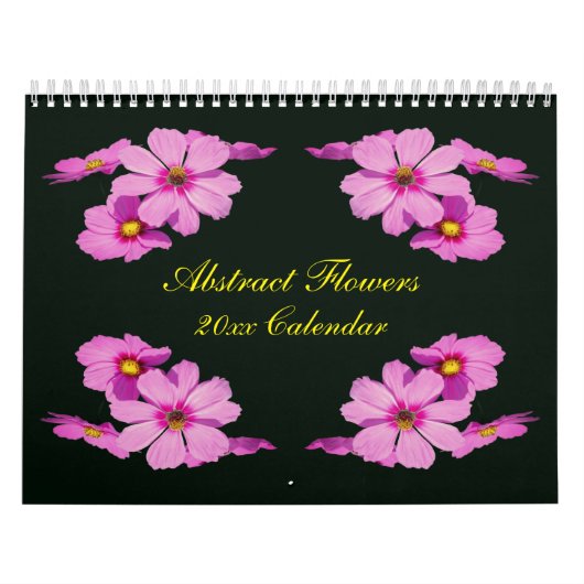 Abstracte Bloemenfotografie Kalender (Hoes)