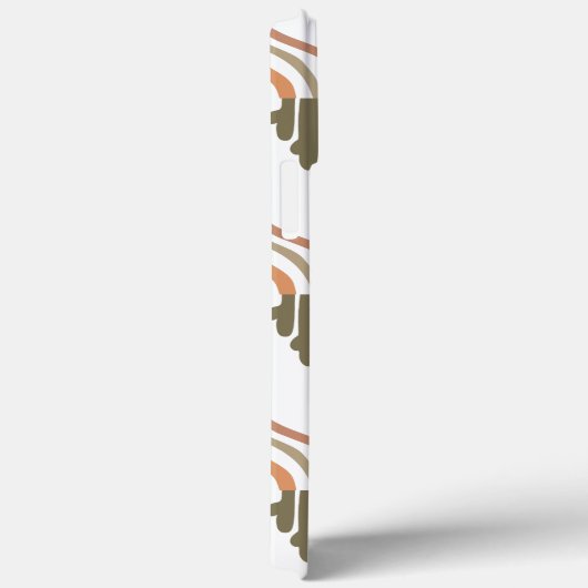 abstracte bloemenkunst Case-Mate iPhone case (Achterkant / Rechts)