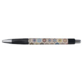 Abstracte Bloemenpatroon Pen (Voorkant)