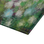 Abstracte bloemensnijplank snijplank (Hoek)