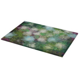Abstracte bloemensnijplank snijplank