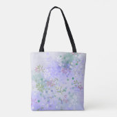 Abstracte bloemenvoorjaarsbloemen tote bag (Achterkant)