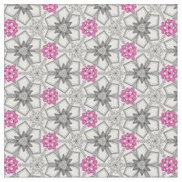 Abstracte bloemgeometrie stof