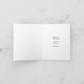Abstracte bloemige denk-aan-jou kaart (Binnen)
