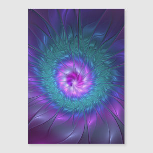 Abstracte bloemige schoonheid kleurrijke fractale 