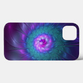 Abstracte bloemige schoonheid kleurrijke fractale Case-Mate iPhone case (Achterkant (horizontaal))