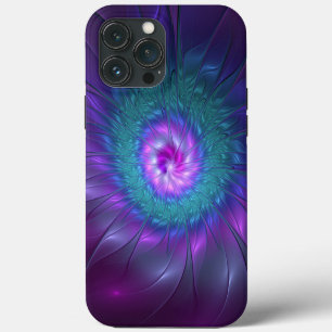 Abstracte bloemige schoonheid kleurrijke fractale Case-Mate iPhone case
