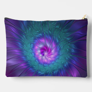 Abstracte bloemige schoonheid kleurrijke fractale etui