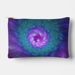 Abstracte bloemige schoonheid kleurrijke fractale etui
