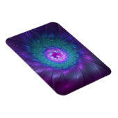 Abstracte bloemige schoonheid kleurrijke fractale magneet (Rechterzijde)