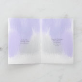 Abstracte bloemige verjaardagskaart bedankkaart (Binnen)