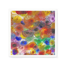 Abstracte bloemlichten