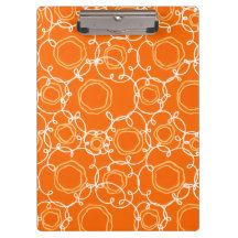 Abstracte bloemmatrix (oranje) fijne kunst