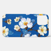 Abstracte bloemnaadloze patroonachtergrond. Elega Case-Mate iPhone Case (Achterkant (horizontaal))