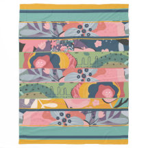 Abstracte bloempatchwork