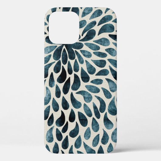 Abstracte bloempitten Case-Mate iPhone case (Achterkant)