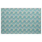 Abstracte bloemppetroleumetische herhaling stof (Fat Quarter)