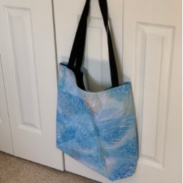 Abstracte Bloemrijke Kunst Boodschappen Strand Tote Bag