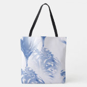 Abstracte Bloemschikking Boodschappen Strand Tote Bag (Voorkant)