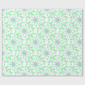 Abstracte bloemvormen naadloos patroon cadeaupapier (Vlak)