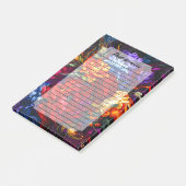  Abstracte bloesem bloesem Post-it® Notes (Schuin)