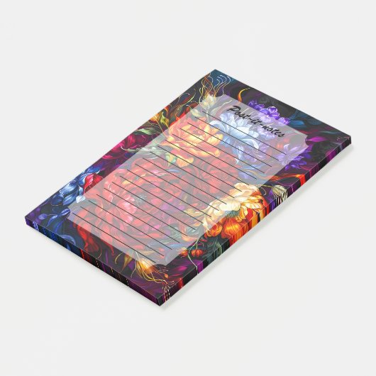  Abstracte bloesem bloesem Post-it® Notes (Schuin)