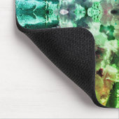 Abstracte bloesems van de lentesbloem Kunst Muismat (Hoek)