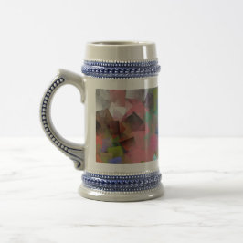 Abstracte blokjes bierpul