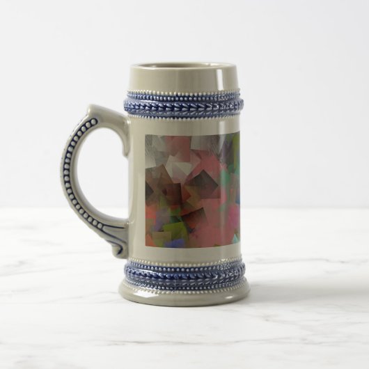 Abstracte blokjes bierpul (Links)