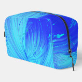 Abstracte Blue Enchanted Garden Toilettasje (Rechterhoek)