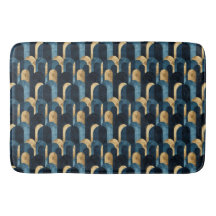 Abstracte Blue Gold Navy