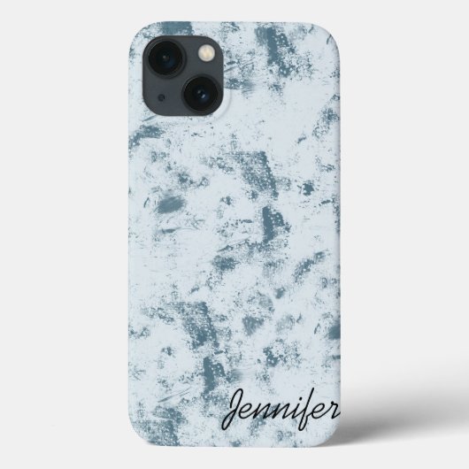 Abstracte Blue Grunge Case-Mate iPhone Case (Achterkant)