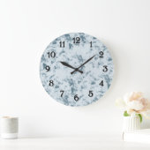 Abstracte Blue Grunge Grote Klok (Huis)