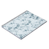 Abstracte Blue Grunge Notitieboek (Linkerzijde)