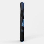 Abstracte Blue Heart iPhone 5 hoesje *Personalize* (Achterkant/rechts)