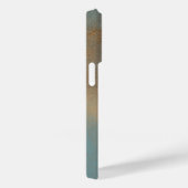 Abstracte Blues Brown Art Case-Mate iPhone Case (Achterkant / Rechts)