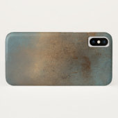 Abstracte Blues Brown Art Case-Mate iPhone Case (Achterkant (horizontaal))