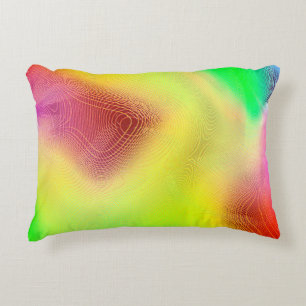 abstracte blur achtergrond. multicolored grafische accent kussen