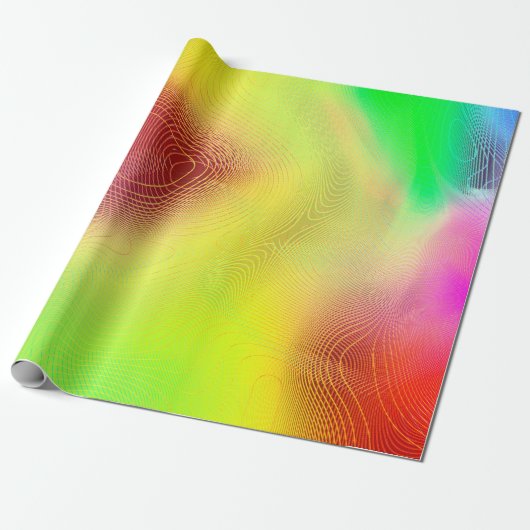 abstracte blur achtergrond. multicolored grafische cadeaupapier (Uitgerold)