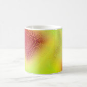 abstracte blur achtergrond. multicolored grafische koffiemok (Center)