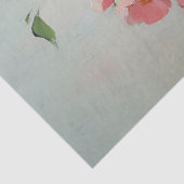 Abstracte Blush Roze Bloemen Boeket Decoupage Tissuepapier (Detail)
