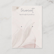 Abstracte blush Waterverf afvalhouder