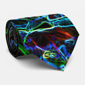 Abstracte Blustery Stropdas (Opgerold)