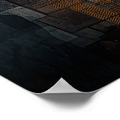 Abstracte Boekkunst - Geometrisch Ontwerp voor Lez Poster (Hoek)
