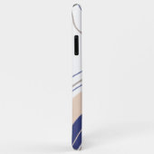Abstracte Boho Arches - Blauw en beige Case-Mate iPhone Case (Achterkant/rechts)