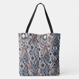 Abstracte Boho Aztec Tote Bag