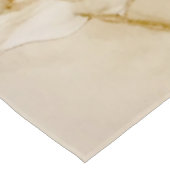 Abstracte Boho Beige Tablecloth Tafelkleed (Gekanteld)