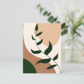 Abstracte Boho en moderne Clip Art Printable 2026 Briefkaart (Staand voorkant)